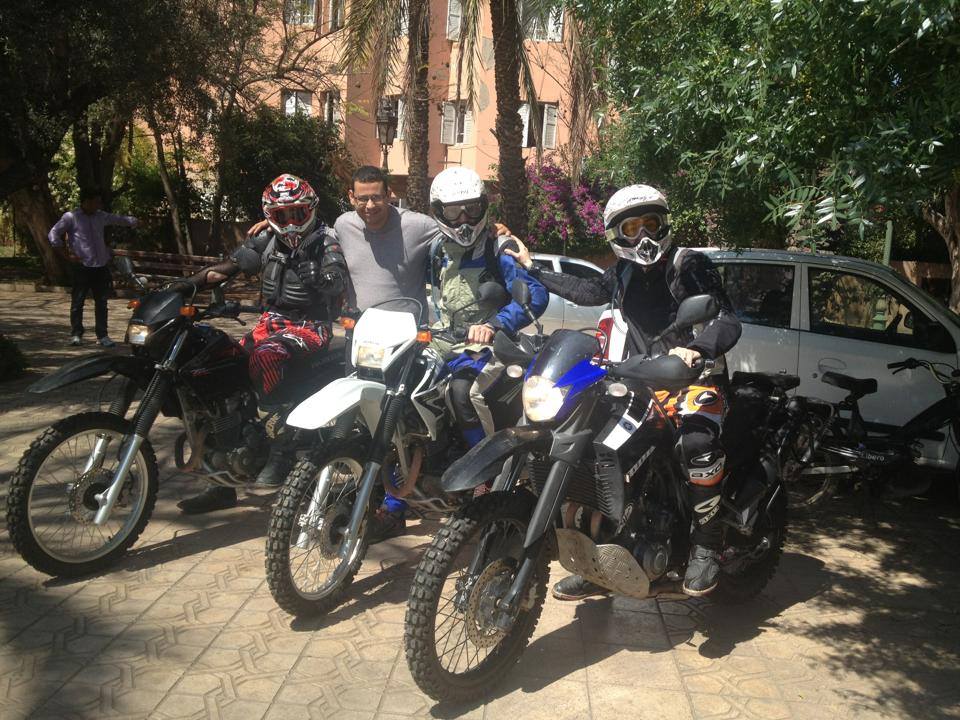 <p>LE SUD DU MAROC À MOTO</p>